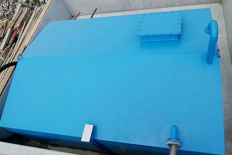 消防法対応貯蔵タンク 設計製作