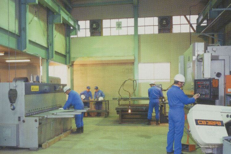 街路灯完成までの流れ 製作、品質検査